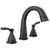 Two Handle Widespread Pull Down Bathroom Faucet