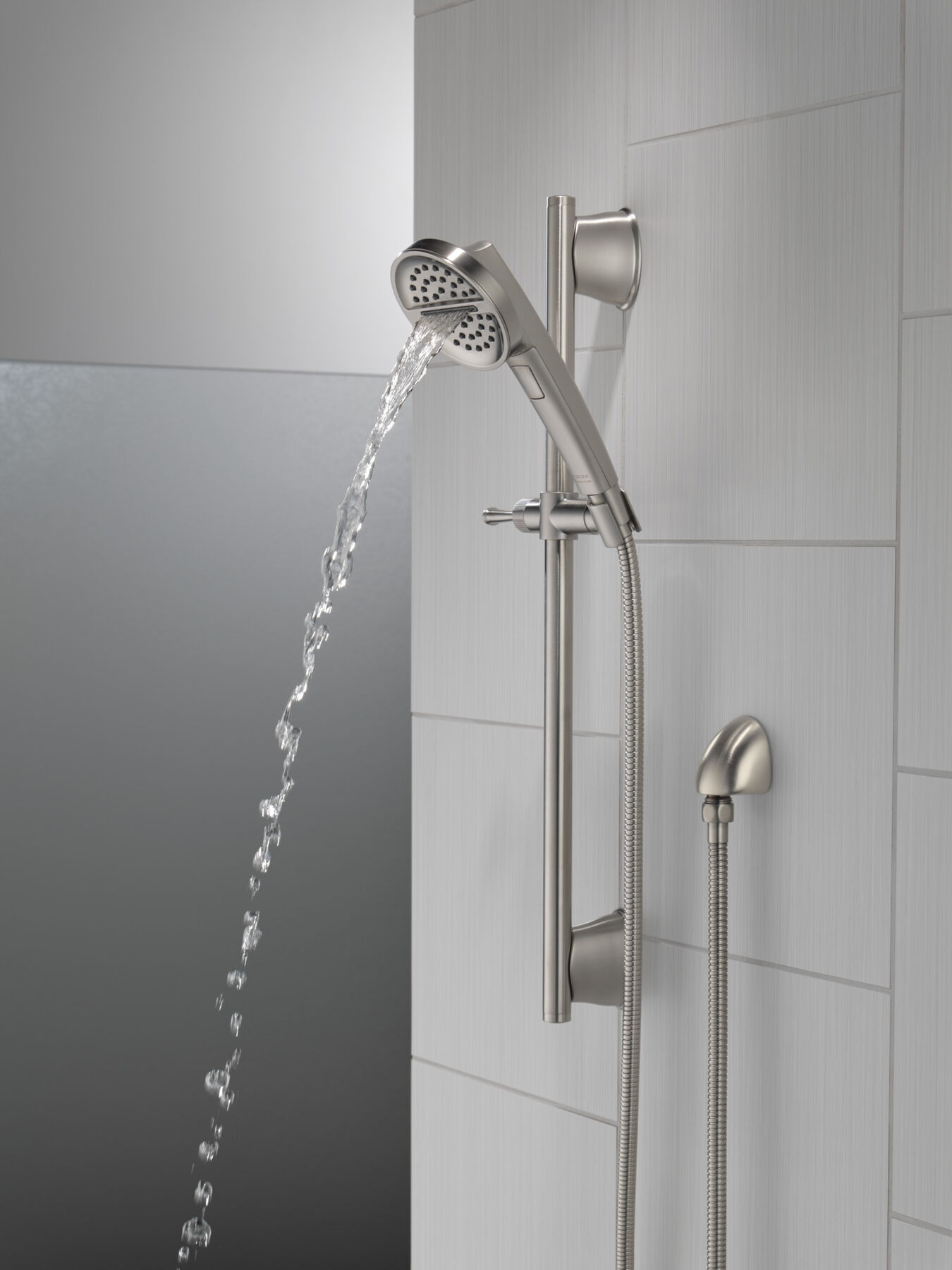 3-Setting Slide Bar Handshower