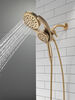 HydroRain&reg; 4-Setting Two-in-One Shower Head