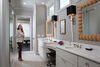 Metal Lever Handle Set - Deck Mount Bathroom & Bidet