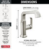 Single Handle Mid-Height Vessel Bathroom