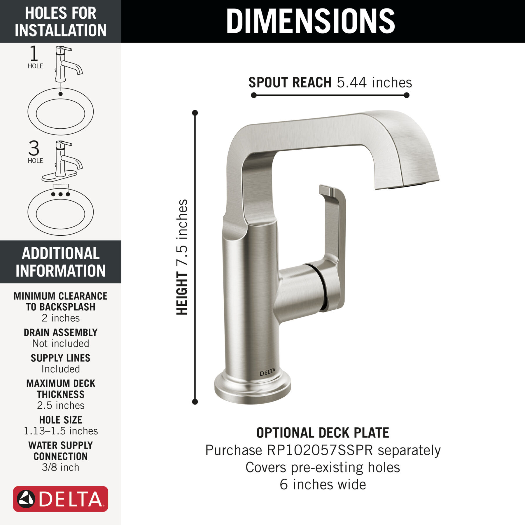 Single Handle Mid-Height Vessel Bathroom