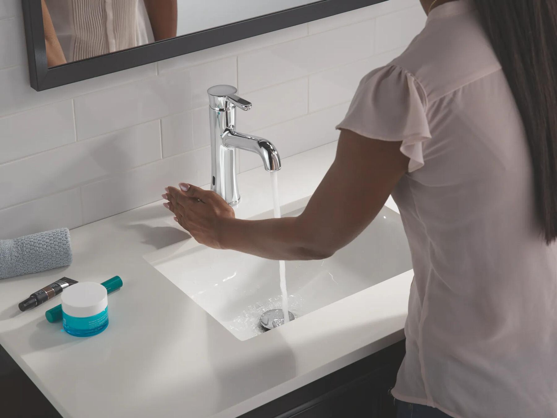 Sense2O&trade; Bathroom Faucet with Touchless Technology
