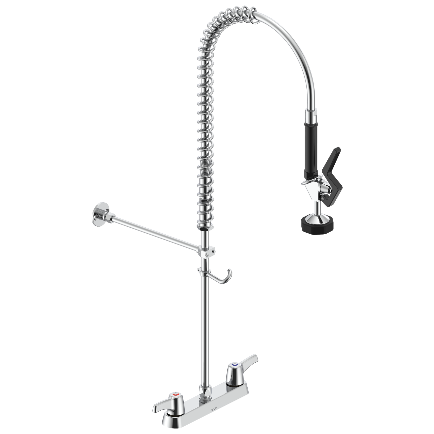 Pre-Rinse 8 In Deck-Mount Faucet