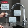 Single Handle Pull-Down Kitchen Faucet with Touch<sub>2</sub>O&reg; Technology