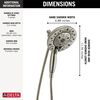 H2Okinetic&reg;&nbsp;In2ition&reg;&nbsp;5-Setting Two-In-One Shower (Recertified)