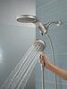 HydroRain&reg; H<sub>2</sub>Okinetic&reg; 5-Setting Two-in-One Shower Head