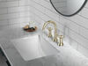Two Handle Widespread Bathroom Faucet