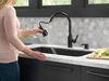 Single Handle Pull-Down Kitchen Faucet with Soap Dispenser and ShieldSpray&reg; Technology (Recertified)