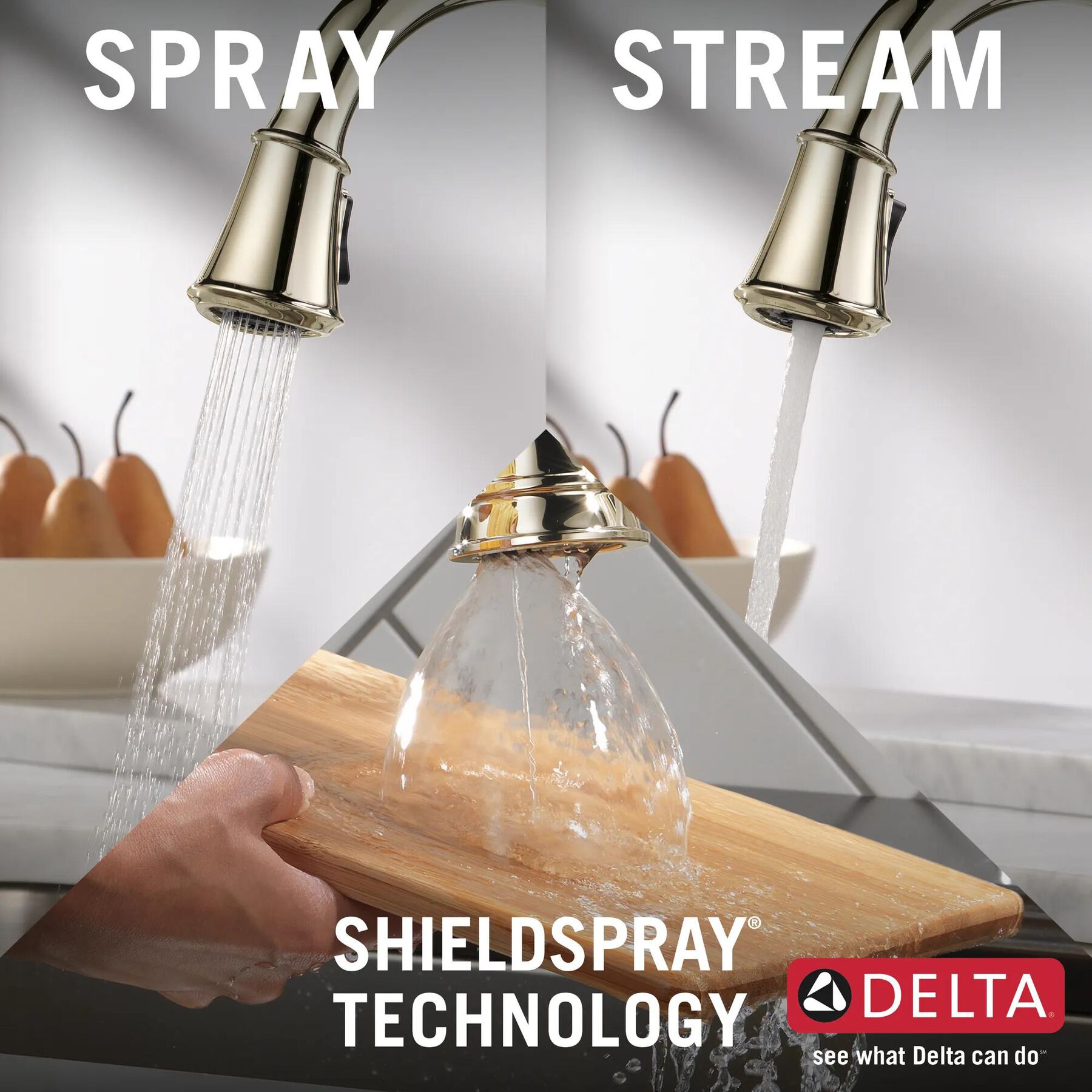 Single Handle Pull-Down Kitchen Faucet
