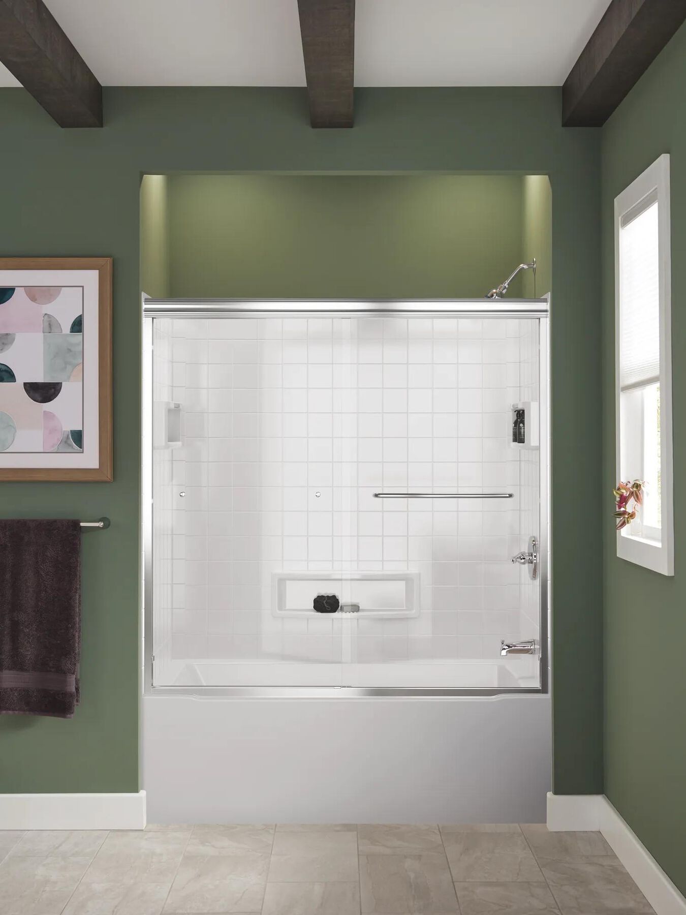 Single Handle Tub and Shower