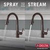Single Handle Pull-down Kitchen Faucet (Recertified)