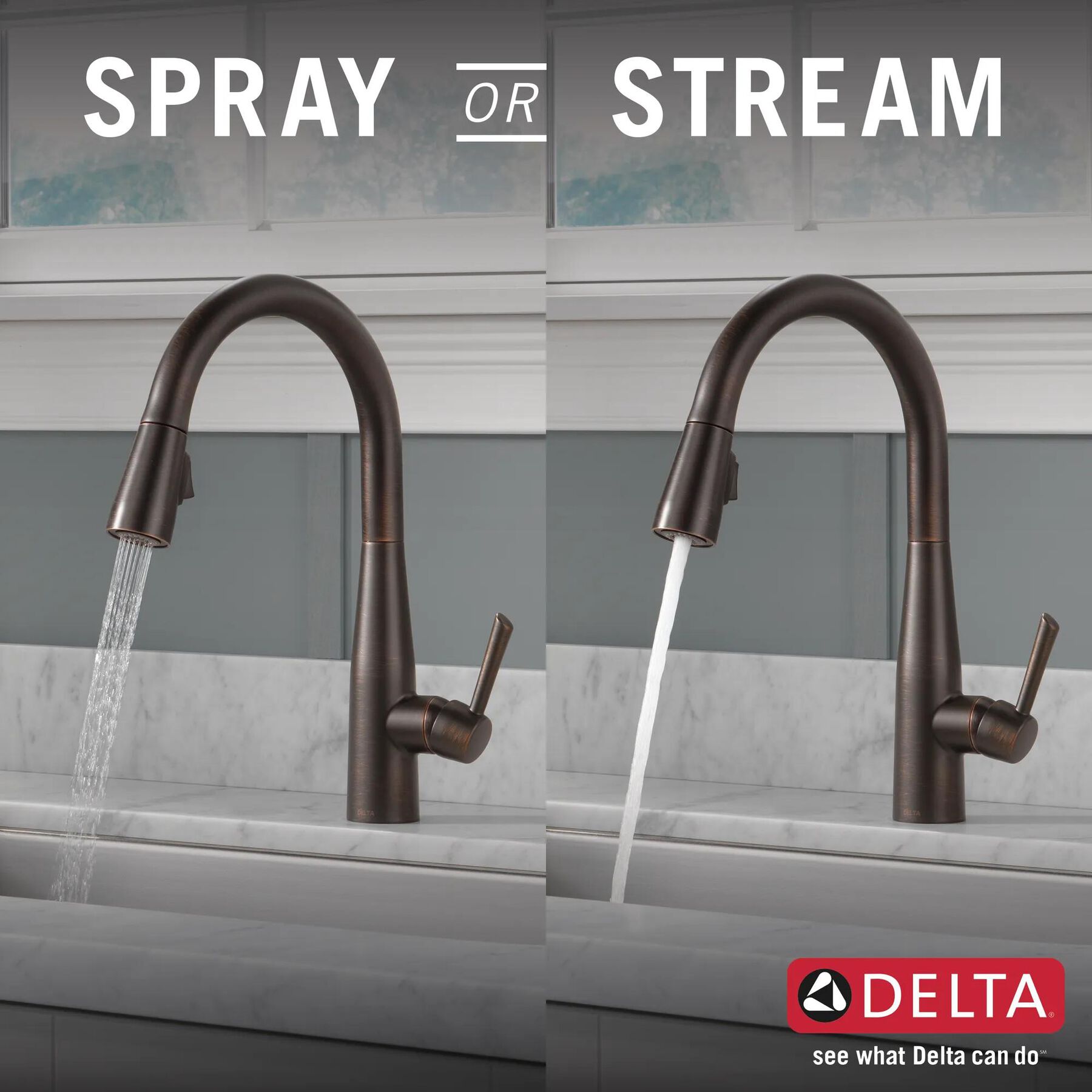 Single Handle Pull-down Kitchen Faucet (Recertified)