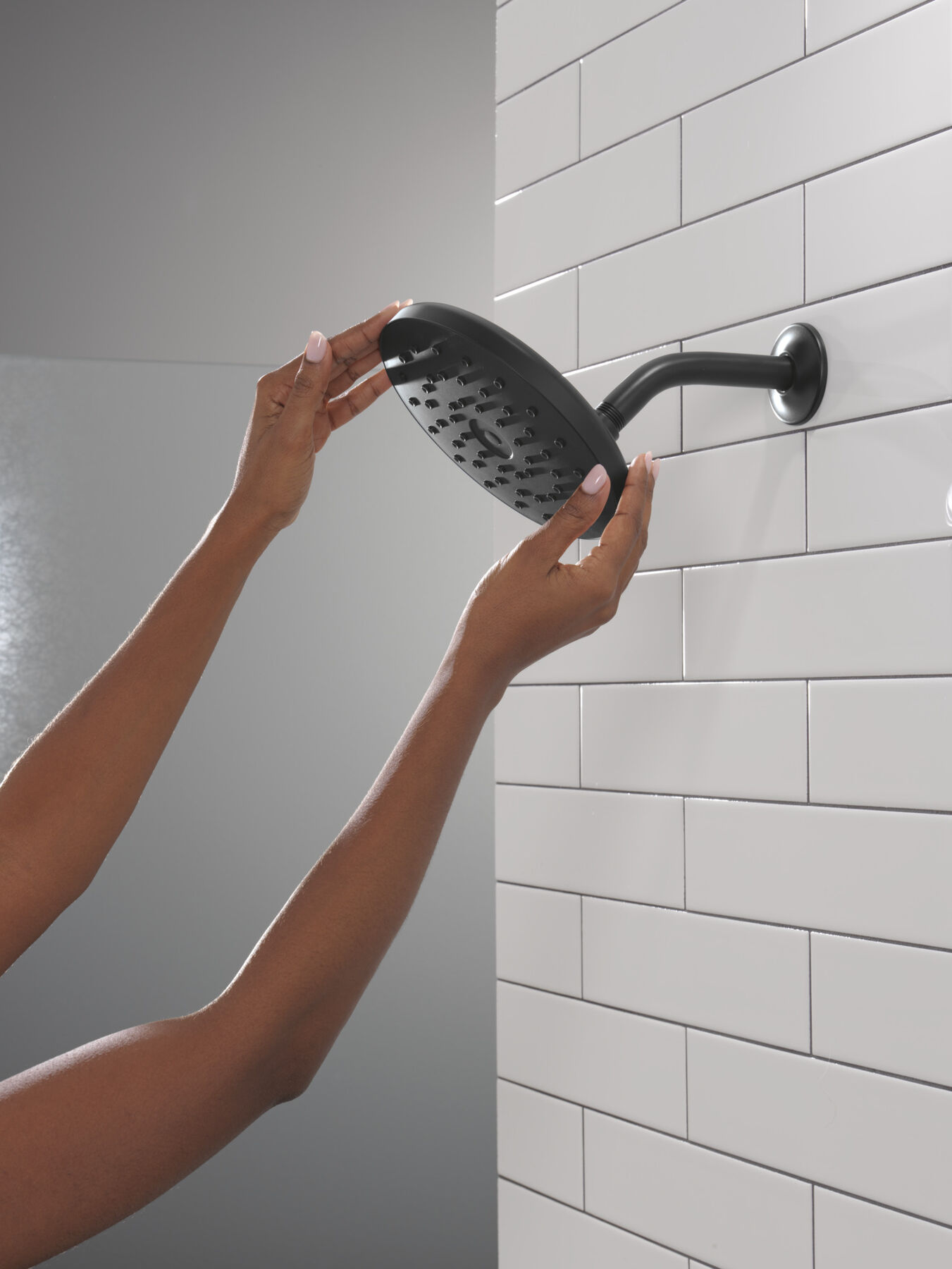 PivotPro&trade; Raincan Shower Head with TouchClean&reg; Spray Face