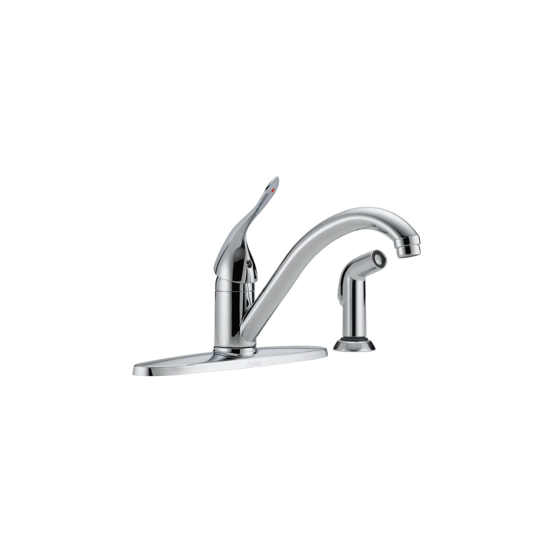 Single Handle Kitchen Faucet with Spray