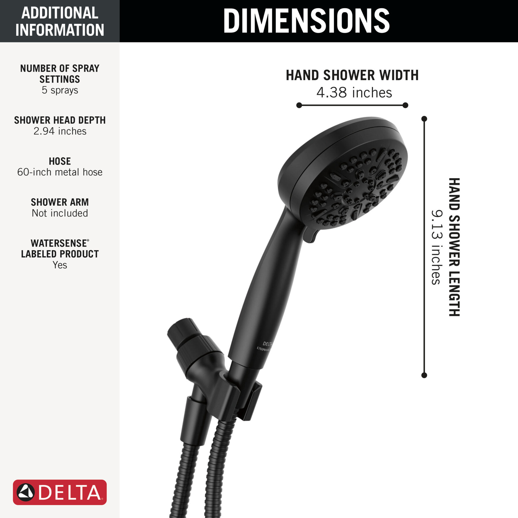 5 Setting Hand Shower