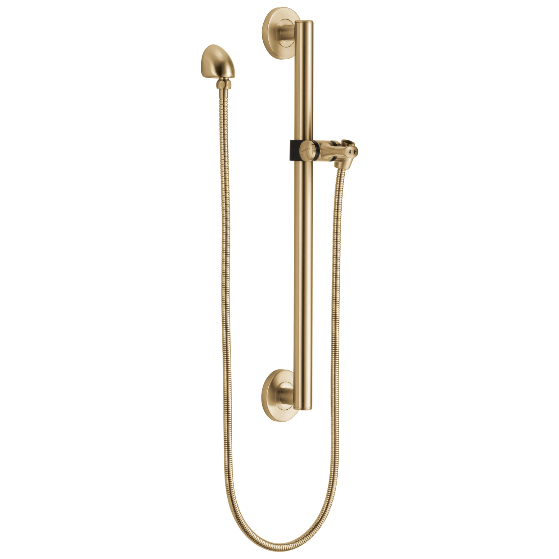 Adjustable Slide Bar / Grab Bar Assembly with Elbow