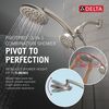 PivotPro&trade; 3-in-1 Combination Shower