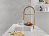 Single Handle Pull-Down Spring Kitchen Faucet