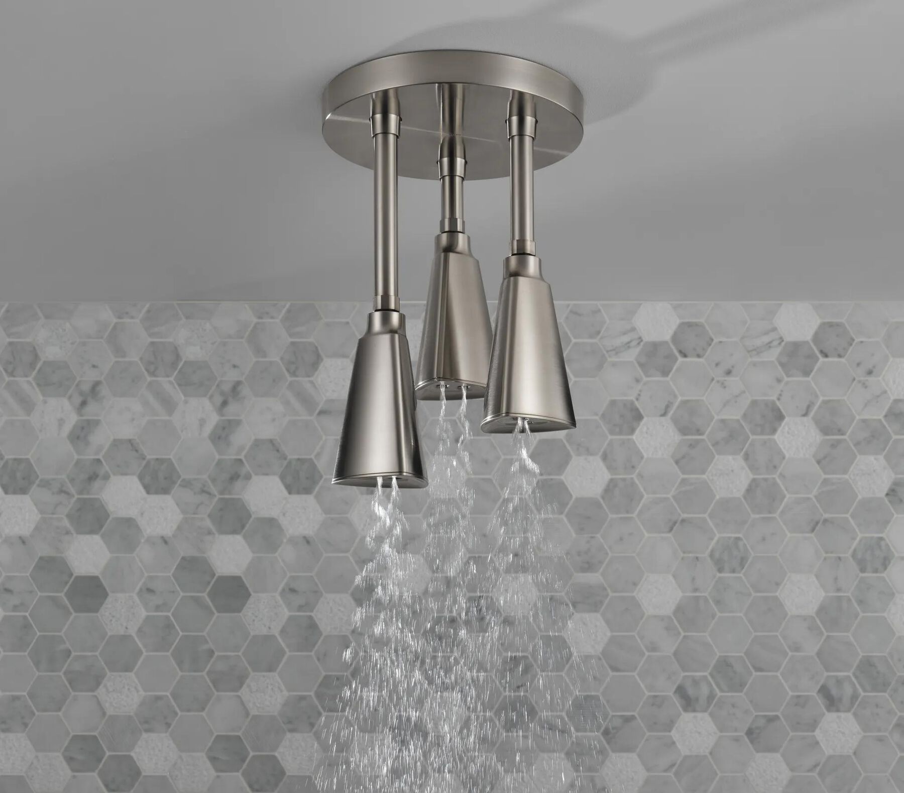 H<sub>2</sub>Okinetic&reg; Pendant Raincan Shower Head