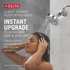 Standard Shower Filter with 6-Setting Showerhead and Mount Bundle