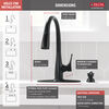 Single Handle Pull-Down Kitchen Faucet with ShieldSpray&reg; Technology (Recertified)
