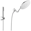 Adjustable Raincan Shower Head with Hand Shower
