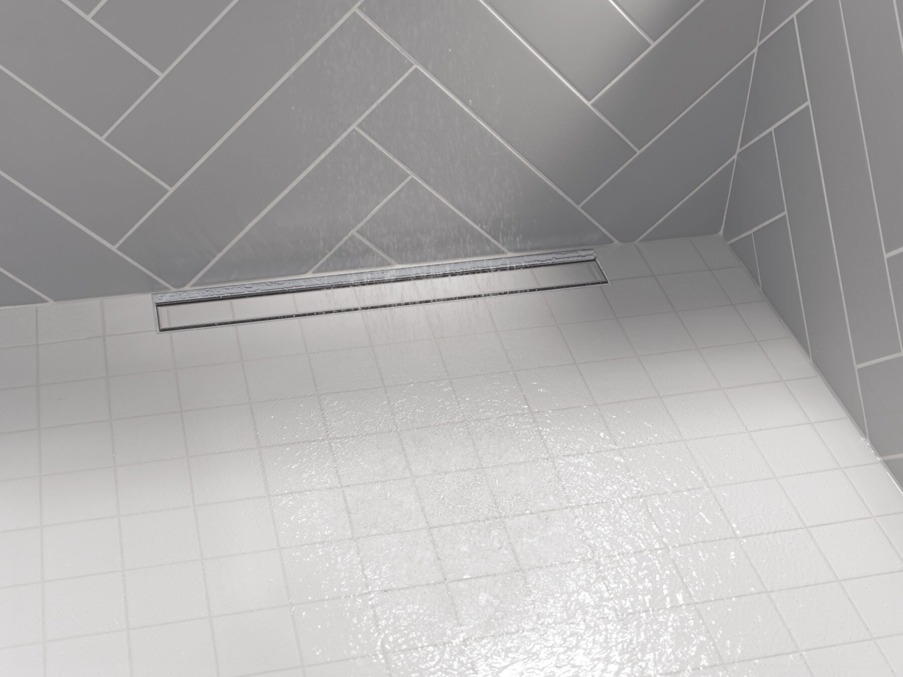 24" Reversible Linear Shower Drain Trim
