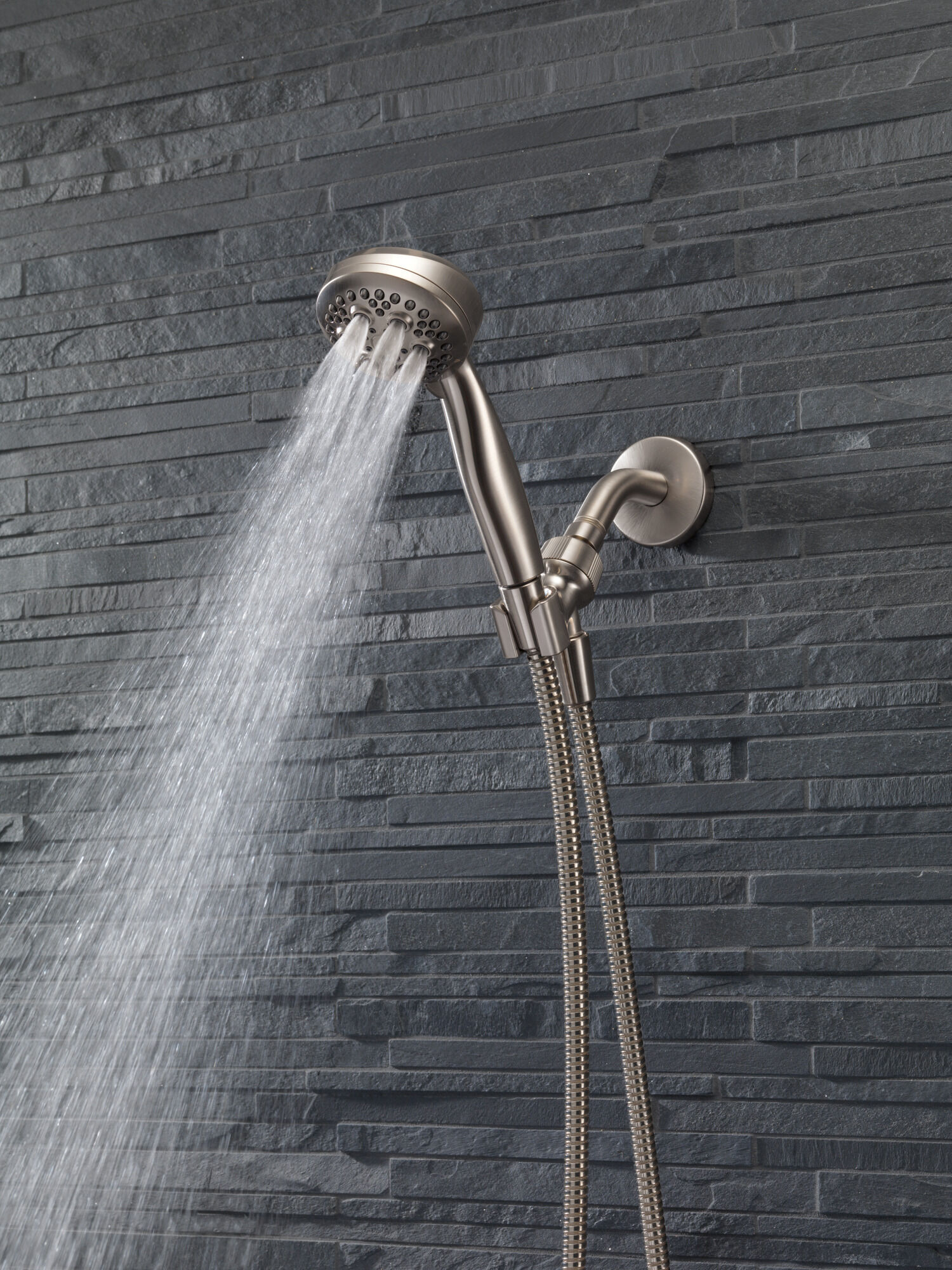 Premium 5-Setting Shower Mount Hand Shower in Stainless 54434-SS18