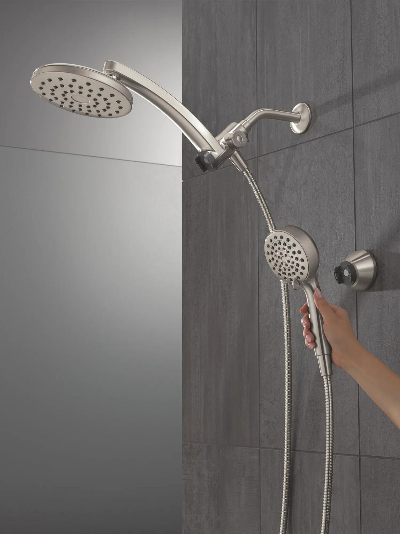 PivotPro&trade; 3-in-1 Combination Shower