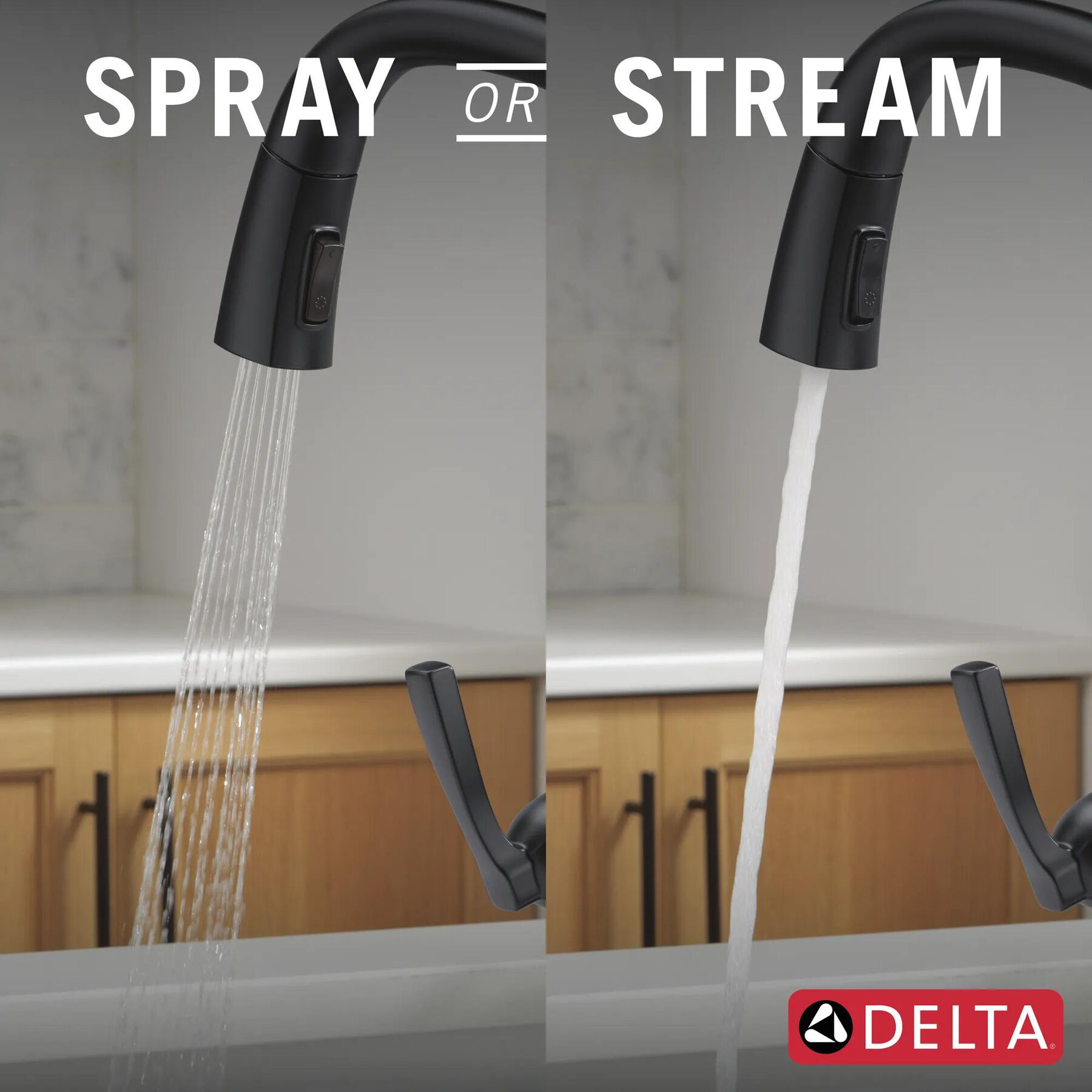 VoiceIQ&reg; Single Handle Pull-Down Faucet with Touch<sub>2</sub>O&reg; Technology