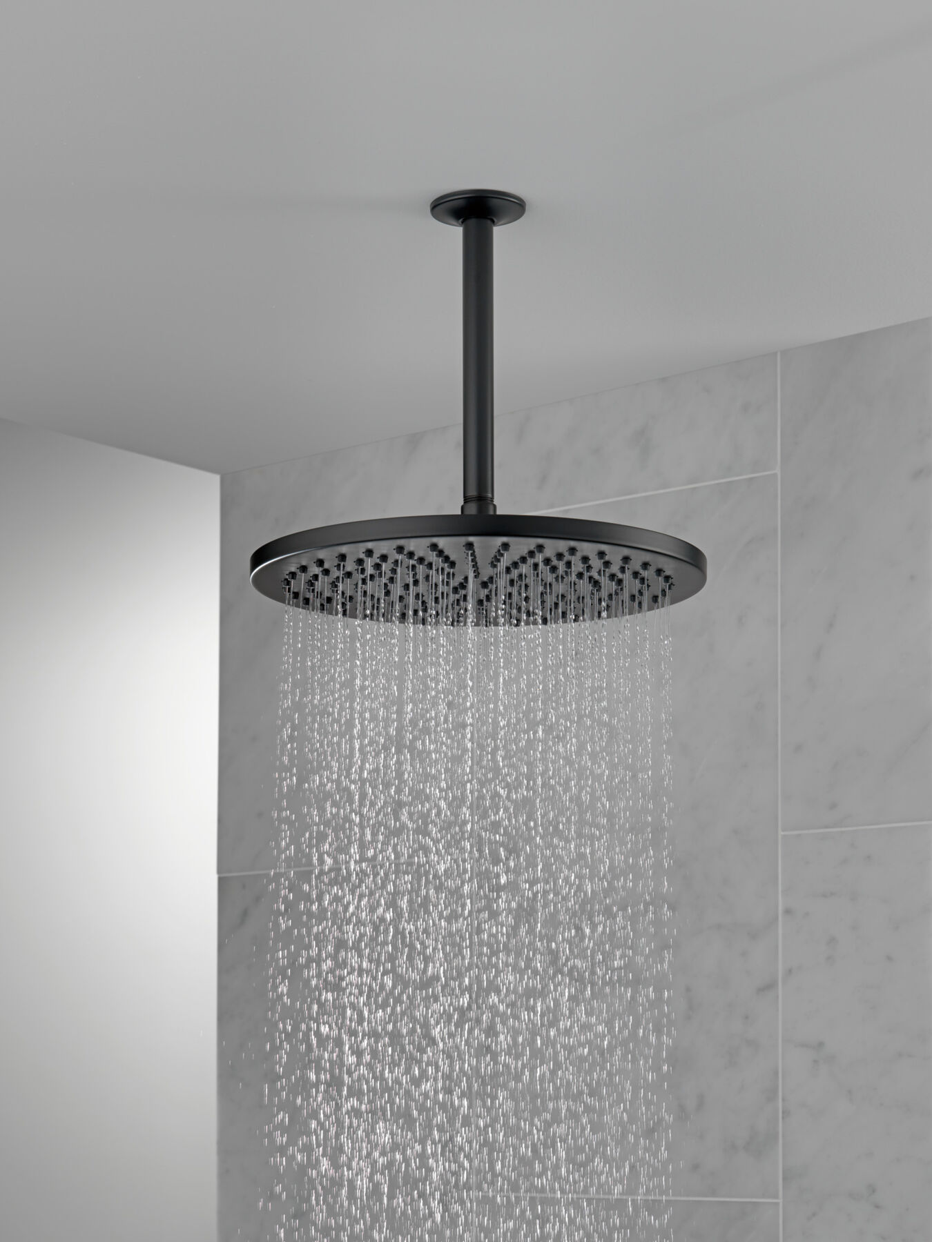 Single-Setting Metal Raincan Shower Head (Recertified)