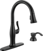 Pull-Down Kitchen 1 Handle with Soap Dispenser Bundle