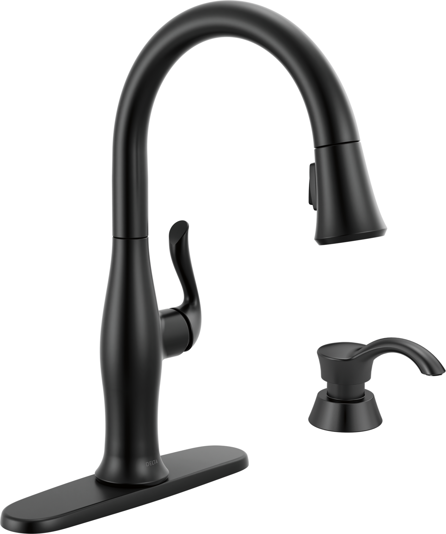 Pull-Down Kitchen 1 Handle with Soap Dispenser Bundle