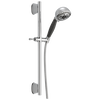 H<sub>2</sub>Okinetic&reg; 5-Setting Slide Bar Hand Shower