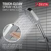 4-Setting Hand Shower with Wall Mount featuring FeatherRain&trade; Spray