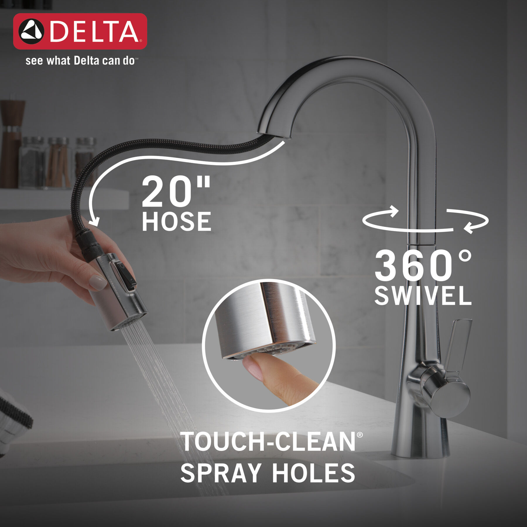 Single Handle Pull-Down Bar/Prep Faucet (Recertified)