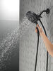 H<sub>2</sub>Okinetic&reg; In2ition&reg; 4-Setting Two-in-One Shower