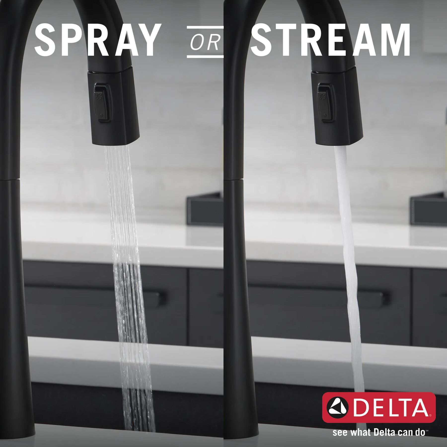 Single Handle Pull-Down Kitchen Faucet