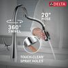 Single Handle Pull-Down Kitchen Faucet with Soap Dispenser and ShieldSpray Technology