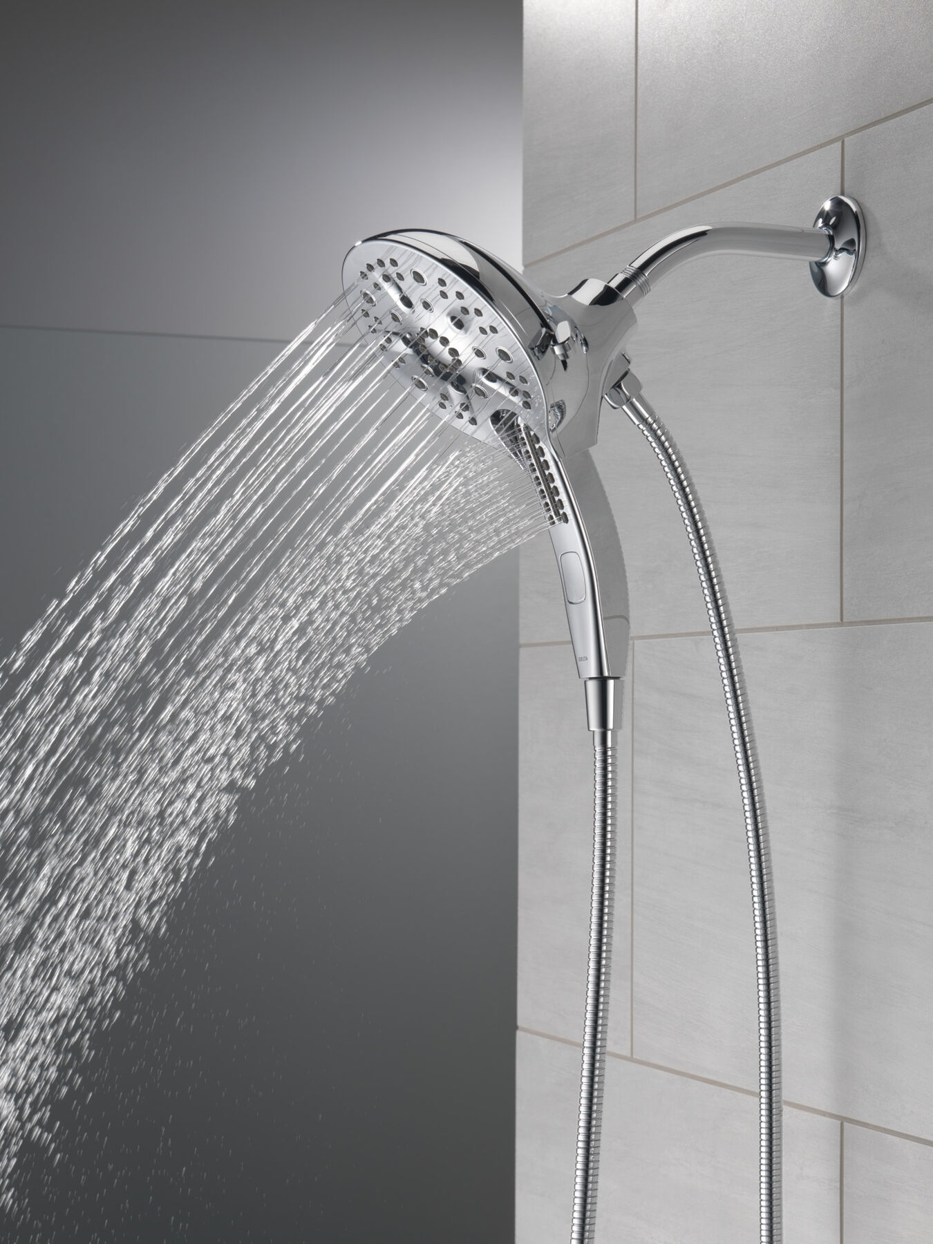 In2ition&reg; H<sub>2</sub>Okinetic&reg; 5-Setting Two-in-One Shower (Recertified)