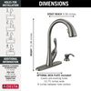 Single Handle Pull-Down Kitchen Faucet with Soap Dispenser and ShieldSpray&reg; Technology