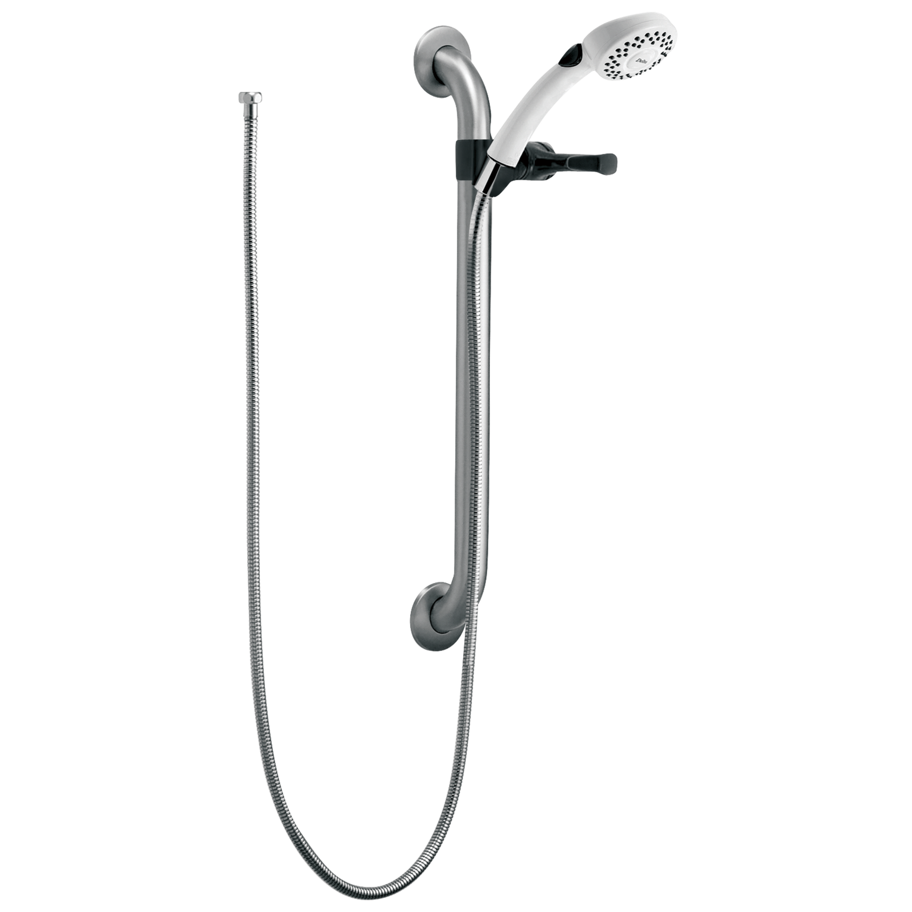 Single Function Hand Shower with Grab Bar