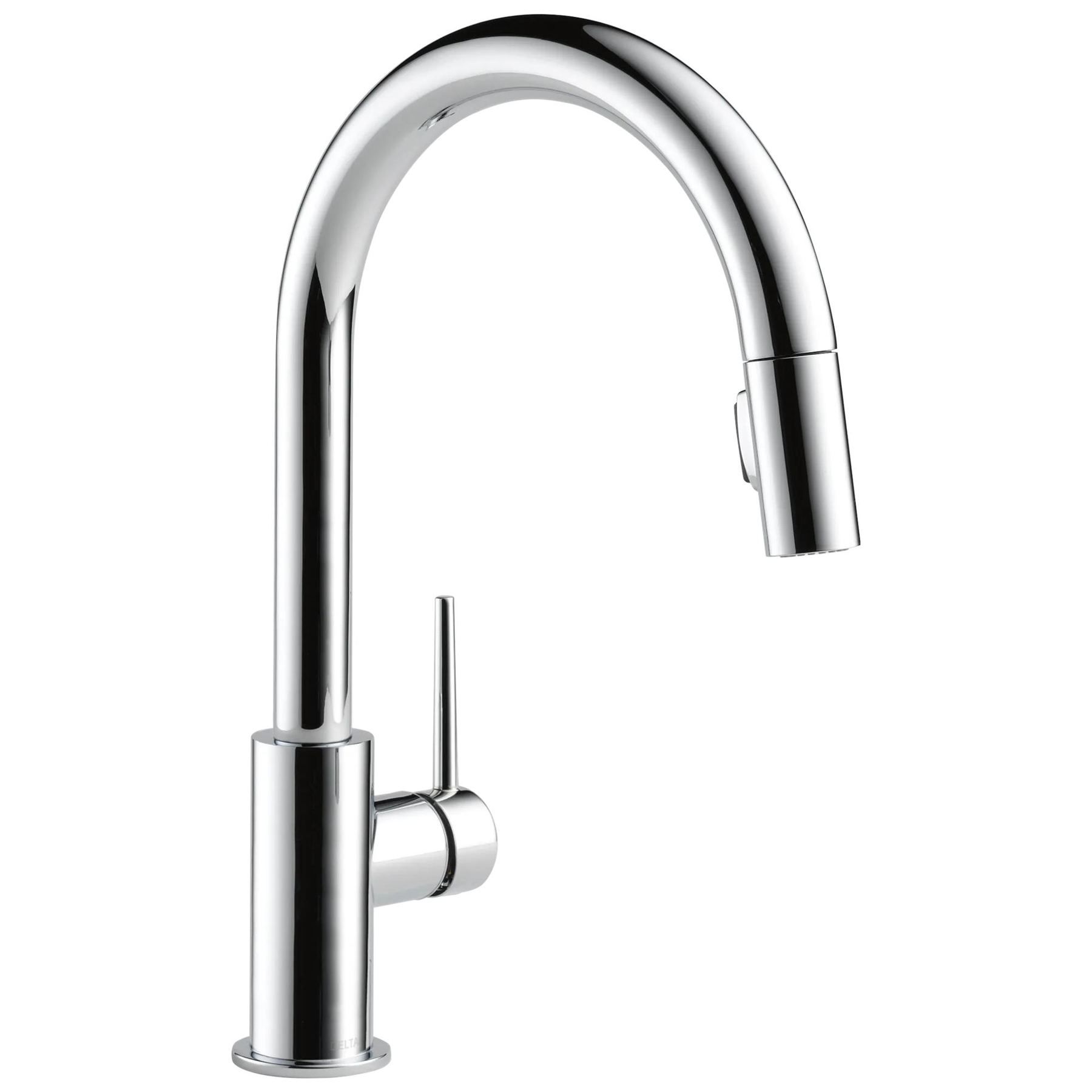 Single Handle Pull-Down Kitchen Faucet in Chrome 9159-DST-CDN