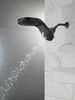HydroRain&reg; H<sub>2</sub>Okinetic&reg; 5-Setting Two-in-One Shower Head