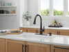 Single Handle Pull-Down Kitchen Faucet with Soap Dispenser and ShieldSpray&reg; Technology