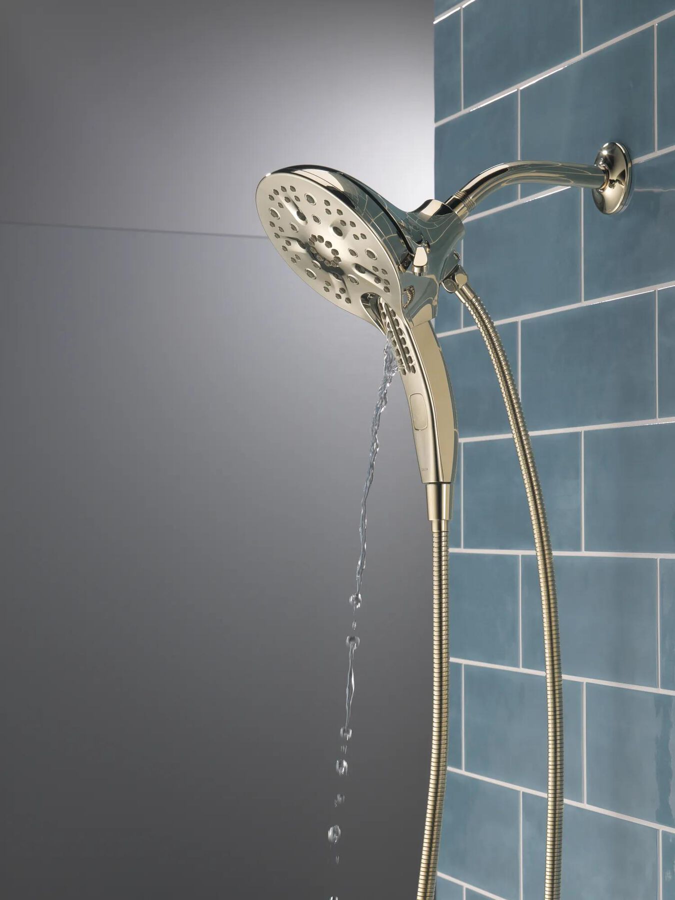 In2ition&reg; H<sub>2</sub>Okinetic&reg; 5-Setting Two-in-One Shower