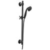 H<sub>2</sub>Okinetic&reg; 3-Setting Slide Bar Hand Shower
