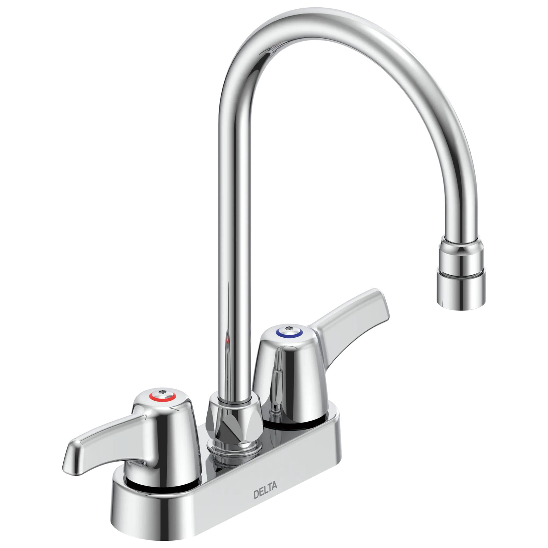 Two Handle 4 In Deck-Mount Faucet