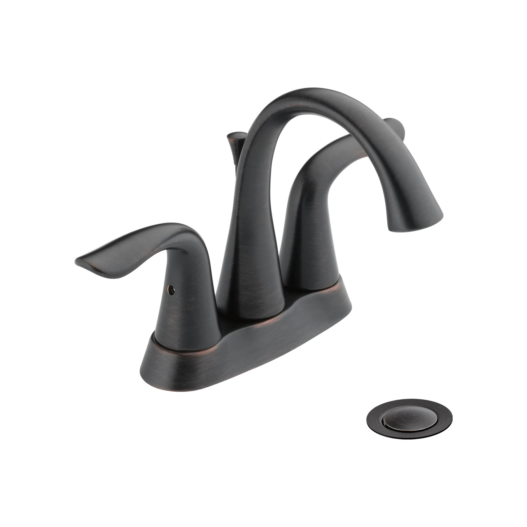 Two Handle Centerset Bathroom Faucet (Recertified)
